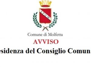 Avviso Presidenza del Consiglio Comunale