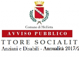 Avviso Pubblico Socialità Buoni Anziani e Disabili 2018 2