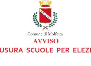 Avviso chiusura scuole per elezioni