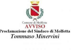 Avviso proclamazione del Sindaco Tommaso Minerivni riformattato