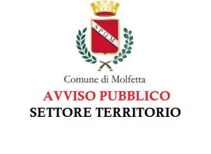 Avviso pubblico Settore Terriotrio