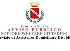 Avviso pubblico Settore Welfare Servizio Assistenza Domiciliare Disabili 1