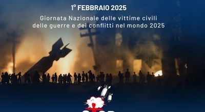 Sabato 1 febbraio 2025: Molfetta si illumina di blu per dire Stop alle bom...