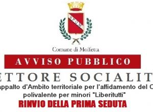 Settore Socialita rinvio gara appalto