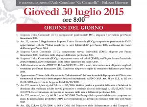 manifesto consiglio 30 luglio 2015