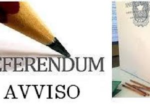 referendum avviso