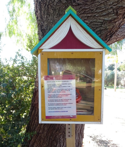 Parco Baden Powell. Ripristinata la teca della biblioteca urbana. La conferma...