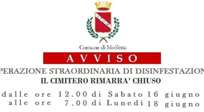 Avviso Asm Cimitero operazione straordinaria di disinfestazione estate 2018 3