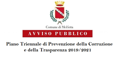 Avviso Pubblico Piano triennale di prevenzione della corruzione e della trasp...