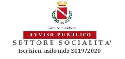 Avviso Pubblico Socialità nido mensa 2019 2020