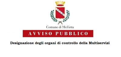 Avviso Pubblico designazione organi di controllo Multiservizi