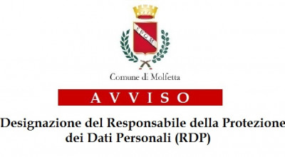 Avviso pubblico Designazione del Responsabile della Protezione dei Dati Perso...