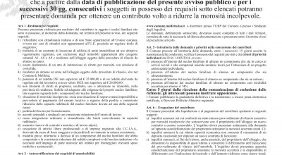 MANIFESTO Avviso Morosità Incolpevole 2