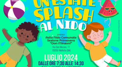 Iscrizioni aperte per “Un’Estate Splash al Nido” presso l&r...