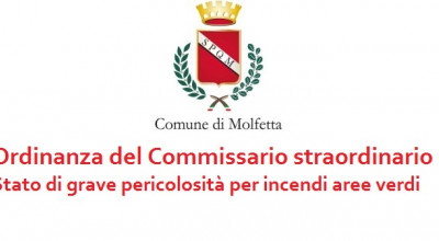 Ordinanza del Commisario straordinario stato di grave pericolosità per...