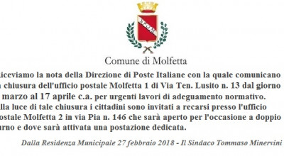 Poste italiane comunicato 14