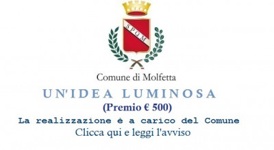 Un idea luminosa Avviso Comune di Molfetta 3