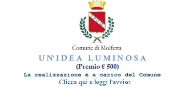 Un idea luminosa Avviso Comune di Molfetta 3