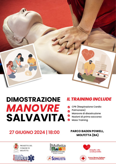 Molfetta Cardioprotetta. Evento conclusivo al Baden Powell