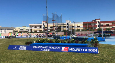 Molfetta e i Campionati italiani allievi. Un successo di partecipazione annun...