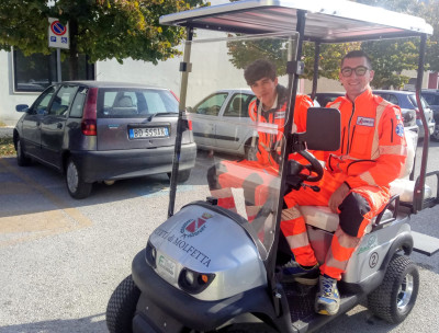 Nel cimitero Golf car e volontari del Sermolfetta garantiranno il servizio di...