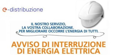 Interruzione energia elettrica  lunedì 28 febbraio