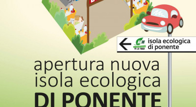 locandina inaugurazione isola ecologica