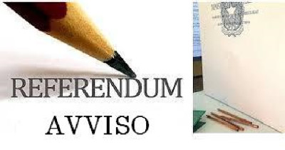 referendum avviso