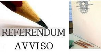 referendum avviso