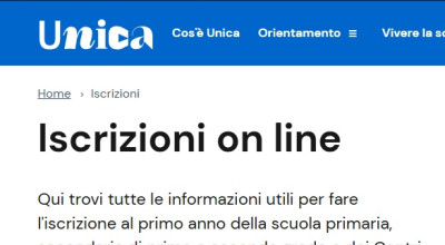 Iscrizioni scolastiche on line dall’8 al 31 gennaio 2025